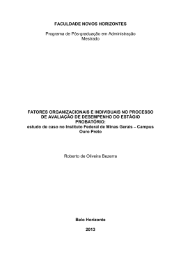 Roberto de Oliveira Bezerra - Faculdade Novos Horizontes