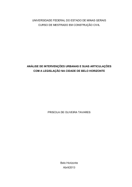 Disserta&ccedil;&atilde;o n. 85 - Priscila de Oliveira Tavares