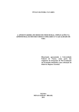 V&Iacute;VIAN OLIVEIRA TAVARES A APOSENTADORIA DO - Locus
