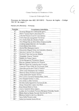 C&acirc;mara Municipal dc Montemor-o-Velho