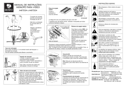 manual do monopé para vídeo A49TDS4