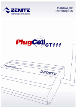 GT111 - Manual de Instru&ccedil;&otilde;es - 1,64 MB