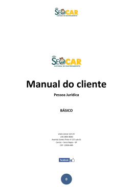 2. Manual Pessoa Jurídica