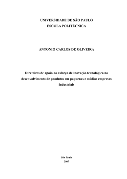 ANTONIO CARLOS DE OLIVEIRA - Biblioteca Digital de Teses e