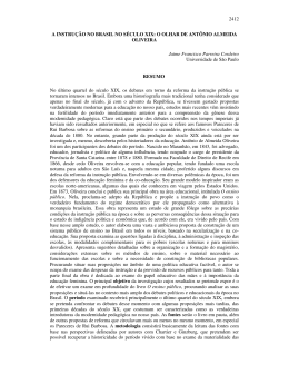 2412 A INSTRU&Ccedil;&Atilde;O NO BRASIL NO S&Eacute;CULO XIX: O OLHAR DE