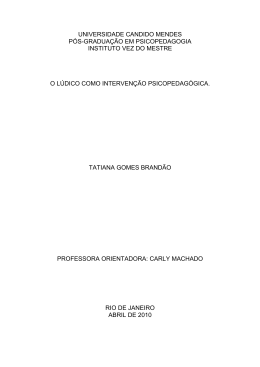 universidade candido mendes pós-graduação em psicopedagogia