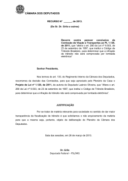 RECURSO N° ______de 2007