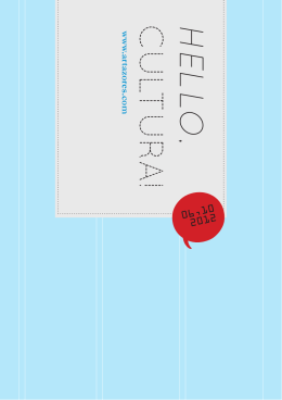 HELLO , CU LTU RA!
