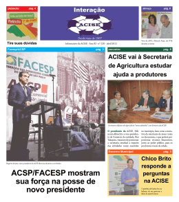 ACSP/FACESP mostram sua força na posse de novo presidente