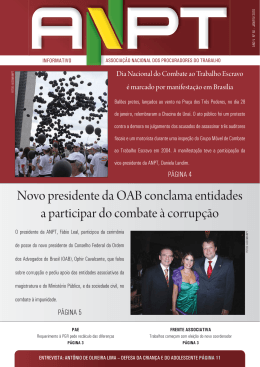 Novo presidente da OAB conclama entidades a participar do