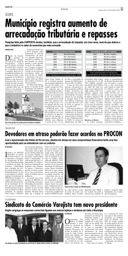Sindicato do Com&eacute;rcio Varejista tem novo presidente Devedores