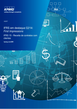 IFRS em destaque 02/14: First Impressions