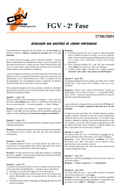 2&ordf; fase - Curso Objetivo