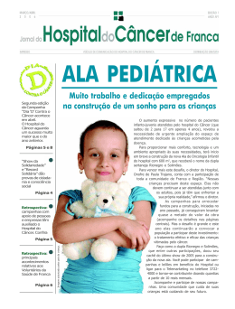 Jornal HC 1 - Santa Casa de Franca