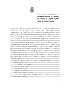 22 de Agosto de 2014 - Munic&iacute;pio de Figueira