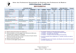 Setor dos Professores Aposentados do Sindicato dos Professores