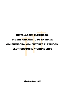 Instala&ccedil;&otilde;es el&eacute;tricas