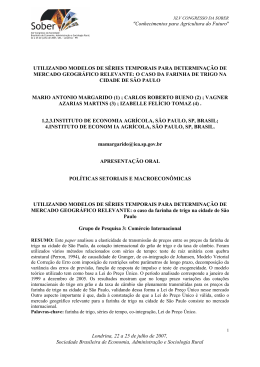 "Conhecimentos para Agricultura do Futuro" UTILIZANDO