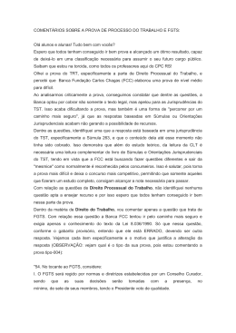 Prova Comentada