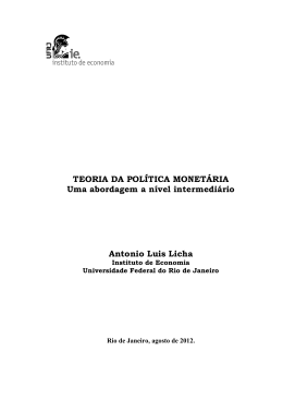Pol&iacute;tica Monet&aacute;ria Normativa