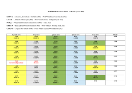 EDUCA &ndash; Educa&ccedil;&atilde;o, Sociedade e Trabalho (60h) &ndash; Prof.&ordf; Ana