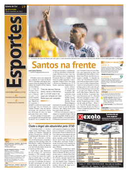 Santos na frente