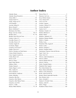 Author Index