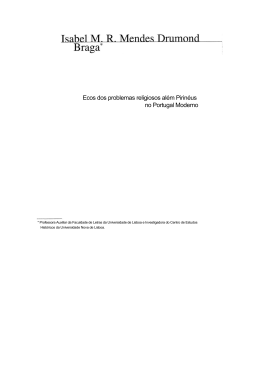 Ecos dos problemas religiosos al&eacute;m Pirin&eacute;us no Portugal Moderno