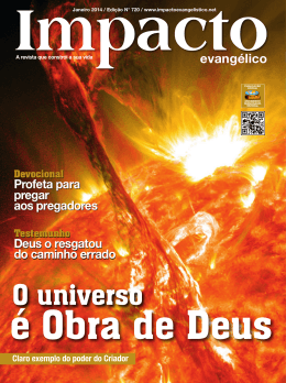 O universo - Impacto Evangelístico
