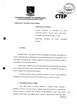 Parecer 027_2011 CTEP_COFEN