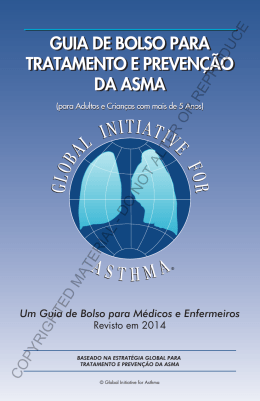 GUIA DE BOLSO PARA TRATAMENTO E PREVENÇÃO DA ASMA