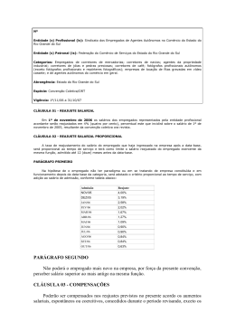 PAR&Aacute;GRAFO SEGUNDO N&atilde;o poder&aacute; o empregado