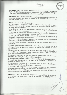 Par&aacute;grafo 1.0 - N&atilde;o poder&aacute; haver acumulo de cargos