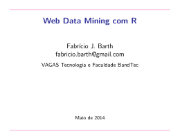 Web Data Mining com R