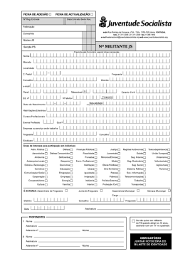 ficha de militante