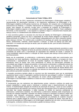 Vers&atilde;o Portuguesa - Ordem dos Enfermeiros