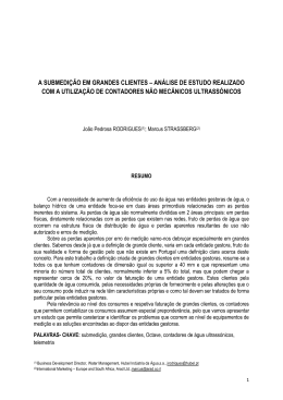 A SUBMEDI&Ccedil;&Atilde;O EM GRANDES CLIENTES &ndash; AN&Aacute;LISE DE