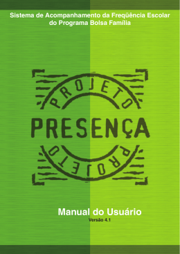 Acesse aqui o Manual do Usu&aacute;rio