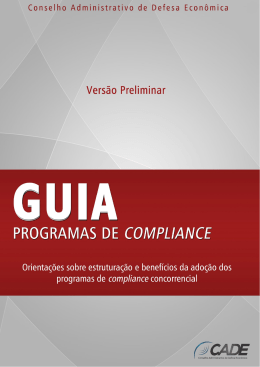 Guia para Programas de Compliance