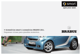 Acess&oacute;rios smart & acess&oacute;rios BRABUS 2011