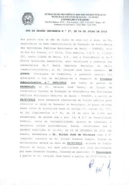 Ata de n° 37/2012