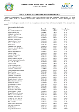 EDITAL N&ordm; 11/2001
