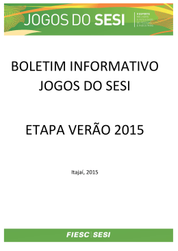 Boletim Informativo Final