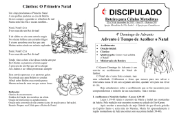 Roteiro para o Discipulado 2015 - Igreja Metodista de Vila Isabel