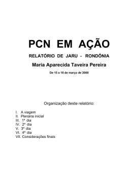 PCN EM A&Ccedil;&Atilde;O