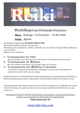 Workshop Com Fernanda Francisco