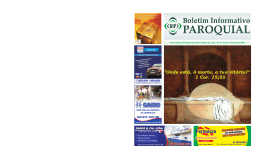 Informativo da Par&oacute;quia de Santo Ant&ocirc;nio da Lapa - N&ordm; 24