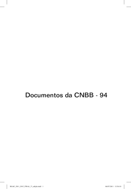 Documentos da CNBB - 94