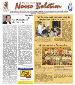 Os Disc&iacute;pulos de Ema&uacute;s - Comunidade Servos do Cristo Redentor