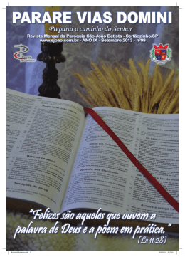 - Pastoral S&atilde;o Jo&atilde;o Batista
